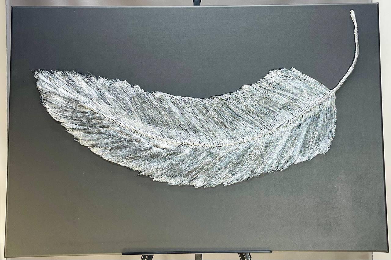 Картина ручної роботи Zilini Перо 80х120 см (21087430) - фото 5 Картина ручної роботи Zilini Перо 80х120 см (21087430) - фото 5