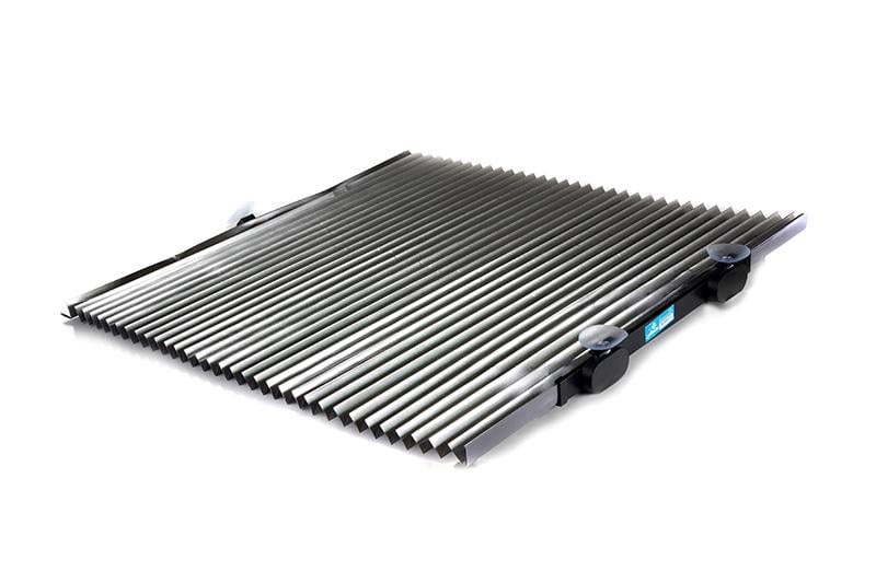 Шторка-жалюзі сонцезахисна 12 Atelie 155х70 см Сріблястий (951605) - фото 4 Шторка-жалюзі сонцезахисна 12 Atelie 155х70 см Сріблястий (951605) - фото 4