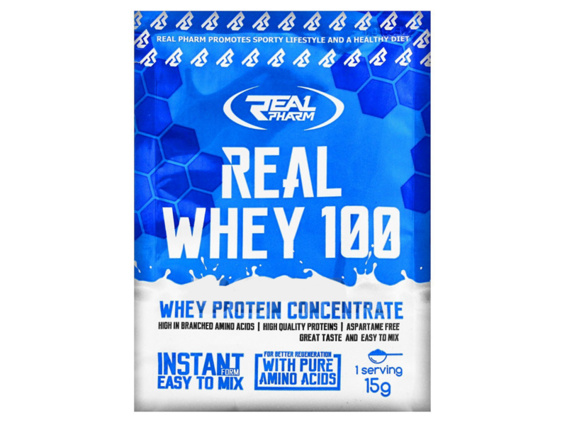Протеин Real Pharm Real Whey 100 15 г Шоколад-орех (2730V5033)