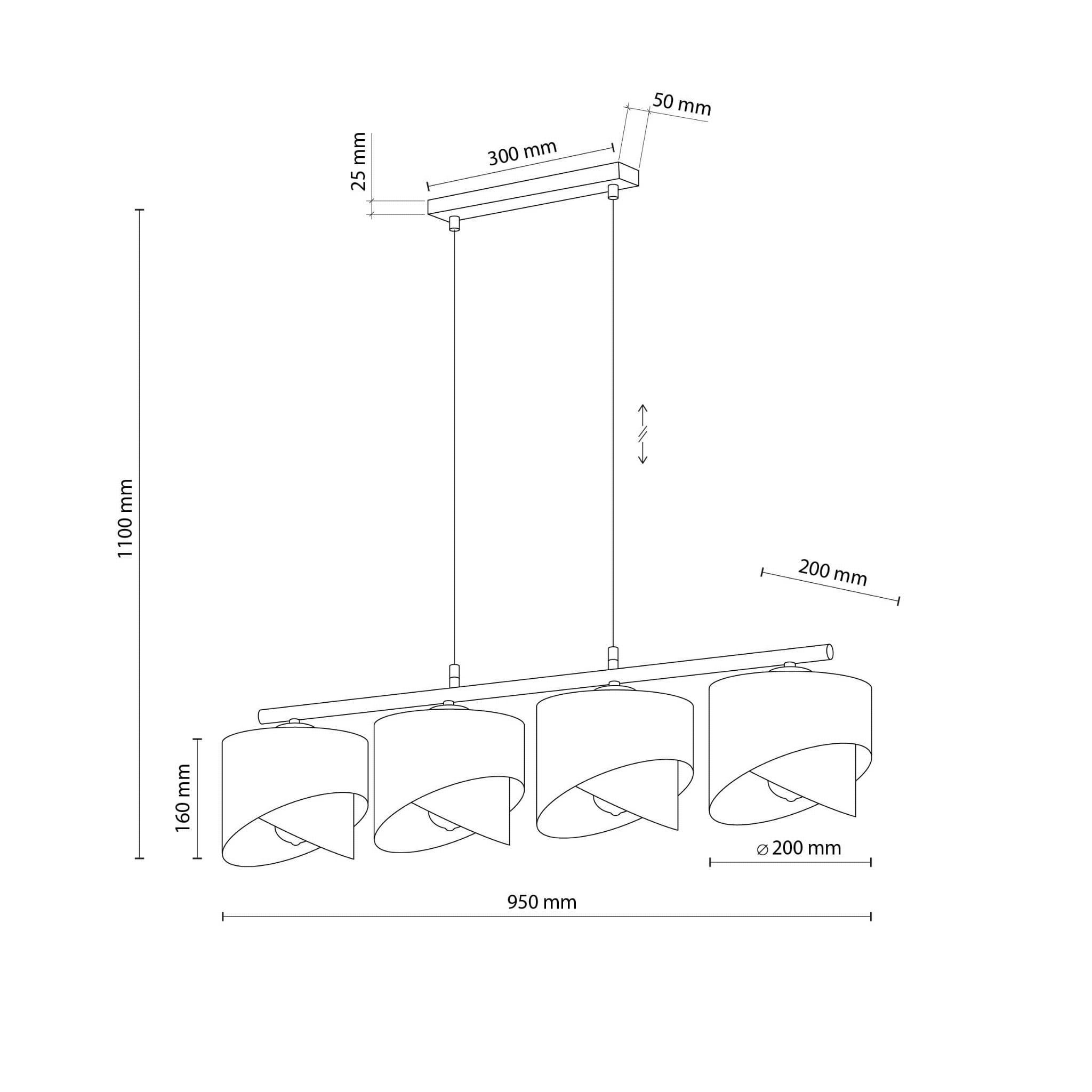 Люстра TK Lighting 4822 GRANT - фото 8