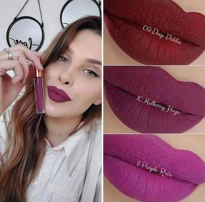 Помада жидкая матовая Farmasi VFX Elite 11 Пурпурный дождь 4 мл (77627787) - фото 2 Помада жидкая матовая Farmasi VFX Elite 11 Пурпурный дождь 4 мл (77627787) - фото 2