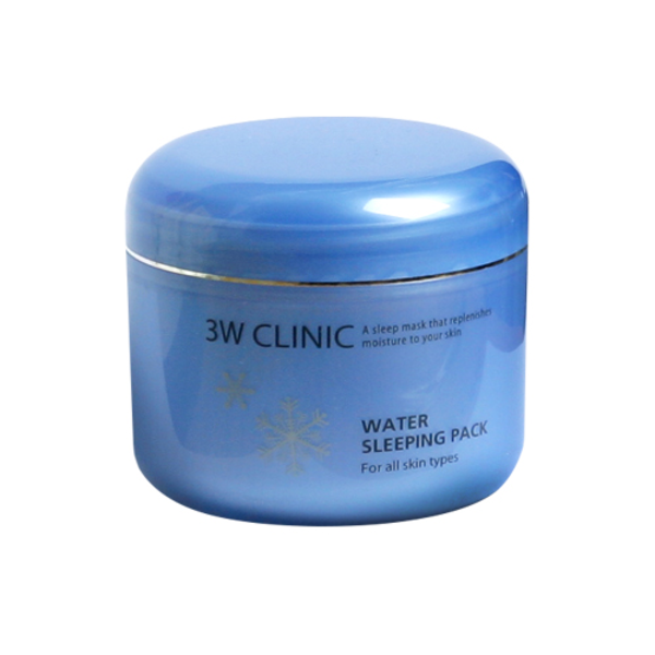 Маска 3W Clinic Water Sleeping Pack з гіалуроновою кислотою та рожевою водою 100 мл