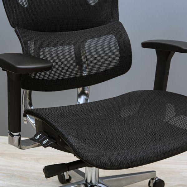 Кресло офисное Эрготекс Synchro Черный (1659050) - фото 7 Кресло офисное Эрготекс Synchro Черный (1659050) - фото 7