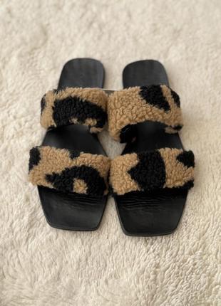 Шлепанцы Bamboo 34009 р. 39 Леопардовый Шлепанцы Bamboo 34009 р. 39 Леопардовый