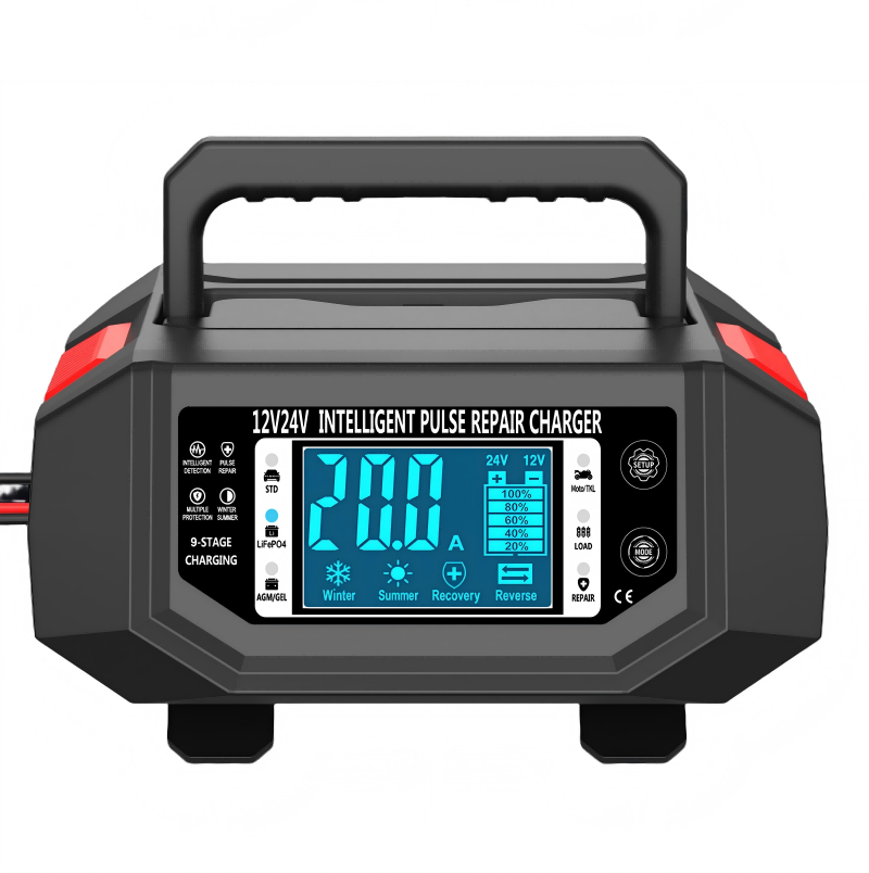 Зарядний пристрій RJTianye для акумуляторів на 12/24 V 20A (RJ12V20A)
