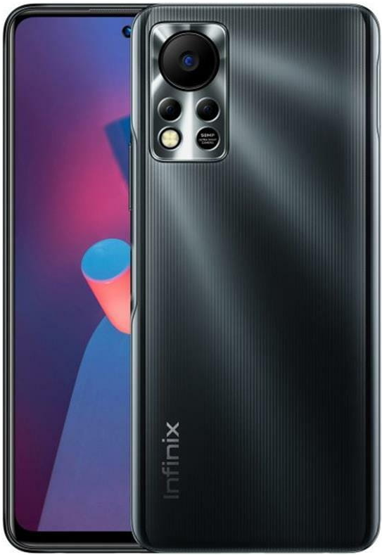 Смартфон Infinix Hot 11S NFC 6/128 Гб Black (1646676108)