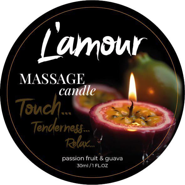 Массажная свеча L'amour Passionfruit & Guava с ароматом гуавы и маракуи 30 мл (LM93457) Массажная свеча L'amour Passionfruit & Guava с ароматом гуавы и маракуи 30 мл (LM93457)