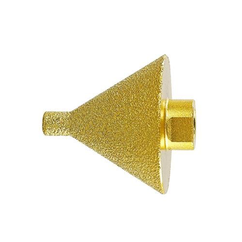 Фреза алмазна конусна для дриля по кераміці/граніту 9-50 мм M10 Gold (927091) - фото 3 Фреза алмазна конусна для дриля по кераміці/граніту 9-50 мм M10 Gold (927091) - фото 3