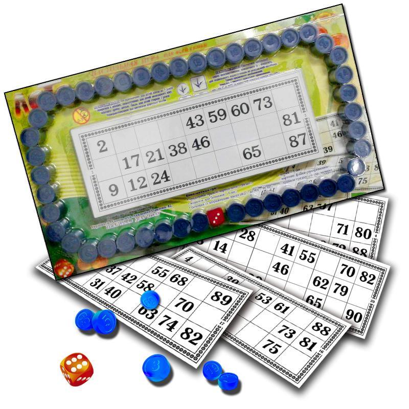 Настільна гра Майстер Лото подарункове Різнокольоровий (SR-113-N-899)