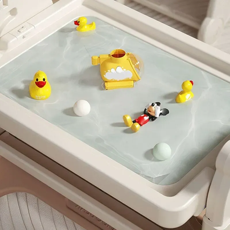 Дитячий столик для творчості Lumpurini Olimpia зі стільчиком 7в1 від 1 до 5 років (YYD436) - фото 9