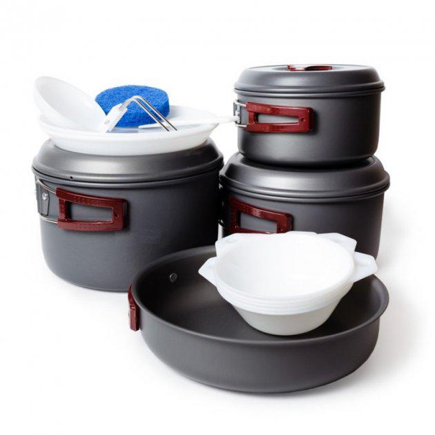Набор посуды Tramp TRC-026 из анодированного алюминия (1386408354)