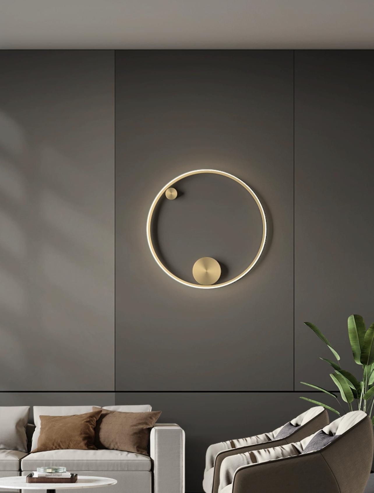 Светильник настенный Round Led 059992/300gd