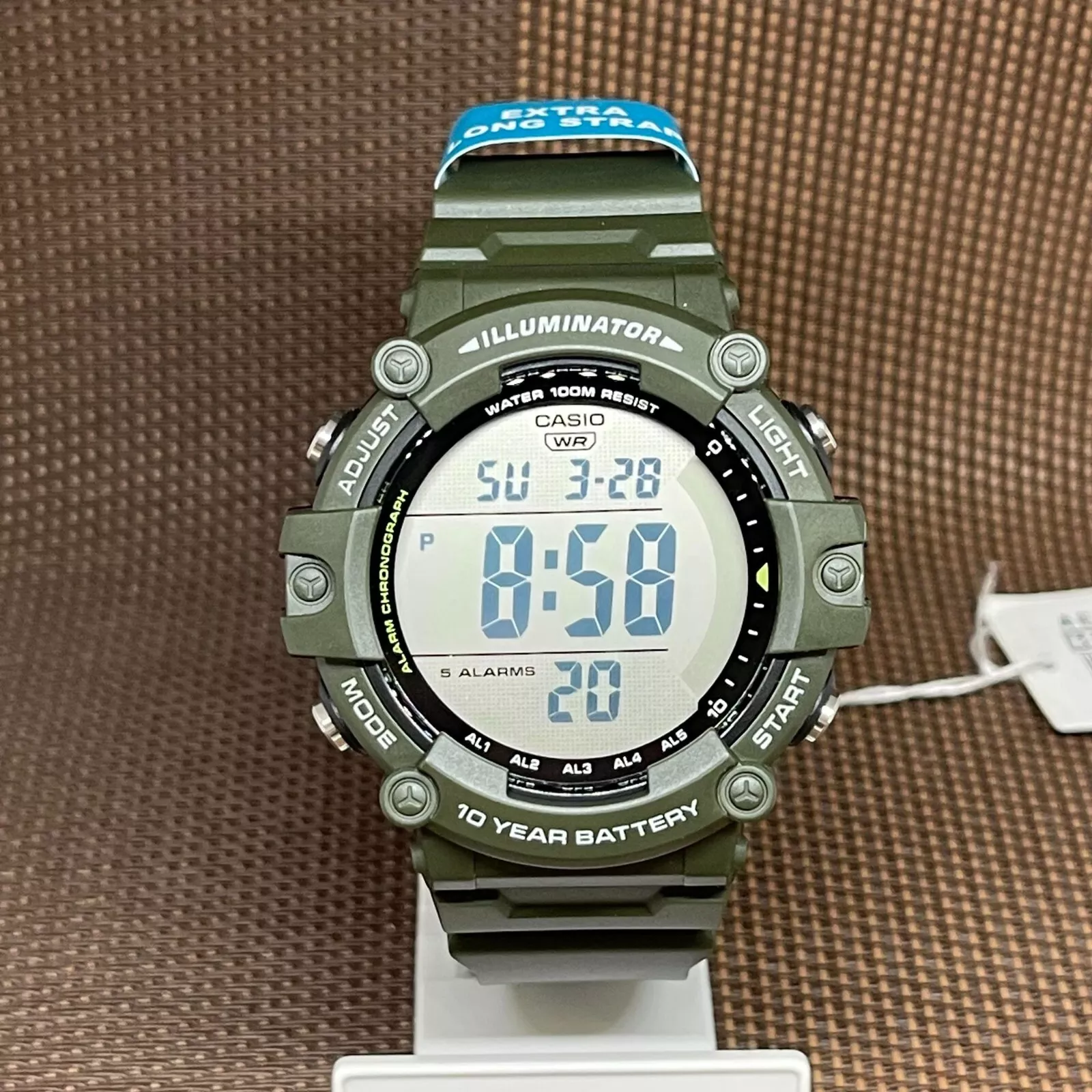 Годинник водонепроникний чоловічий Casio AE-1500WHX-3A (1141-0085) - фото 7