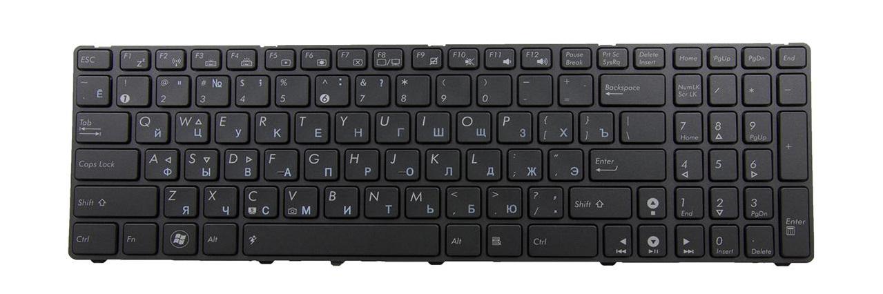 Клавиатура для ноутбука Asus X64 X64 матовая (04GNV91KRU00)