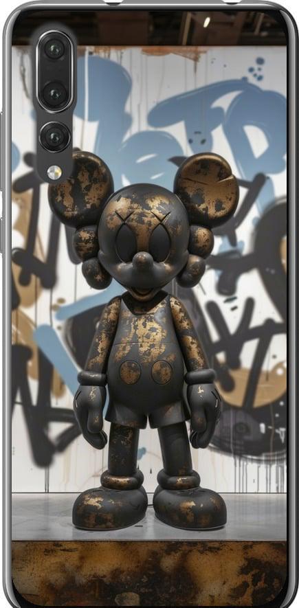 Чехол на Huawei P20 Pro Bronze kaws v2 (6098t-1470-42517)