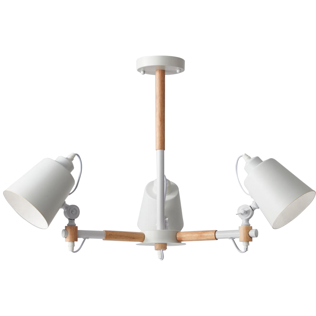 Люстра Loft LTR 3 WH E27 max 3х40 W Белый (V6939442478594)