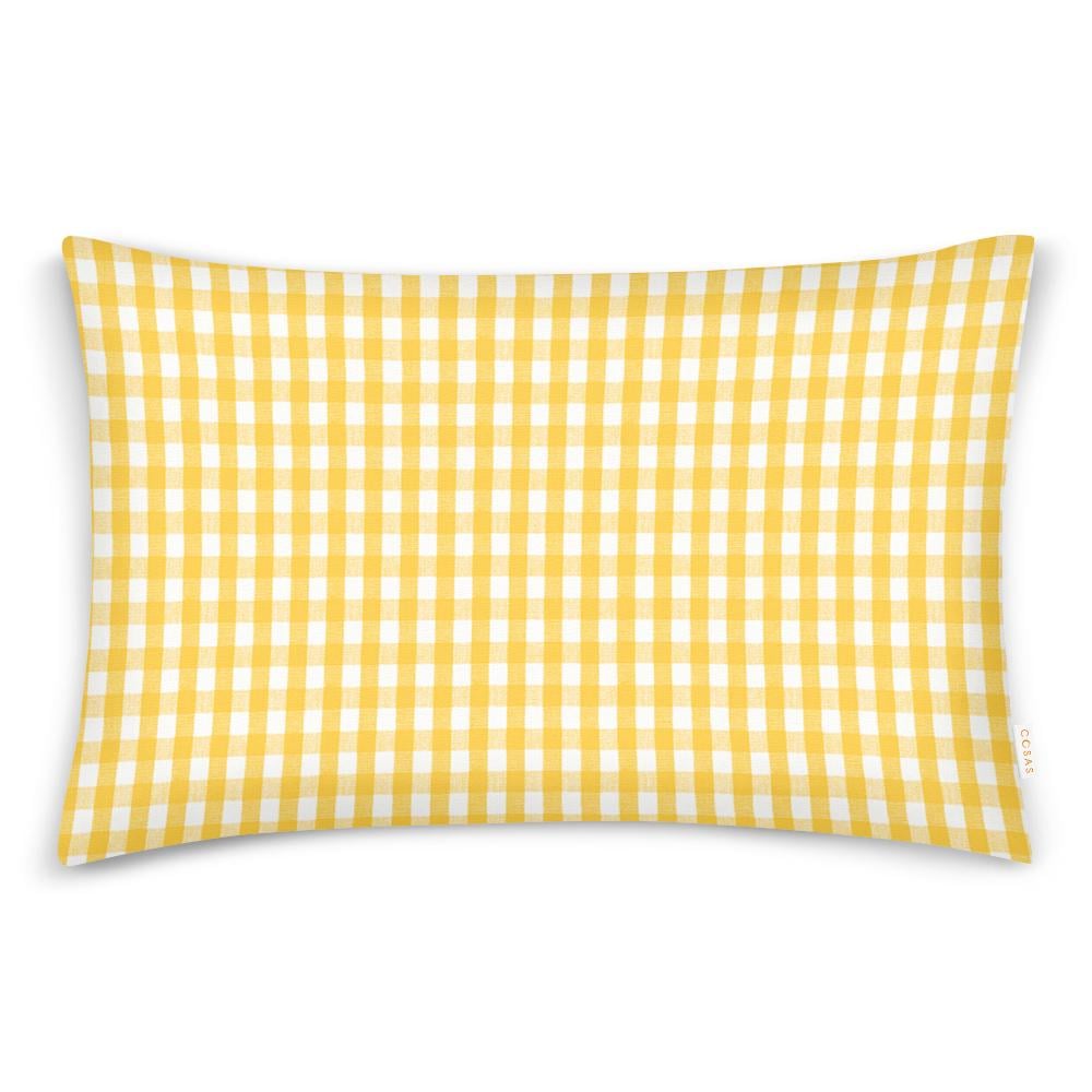 Наволочка дитяча ранфорс Cosas YELLOW CHECK 40х60 см (4822052401170)