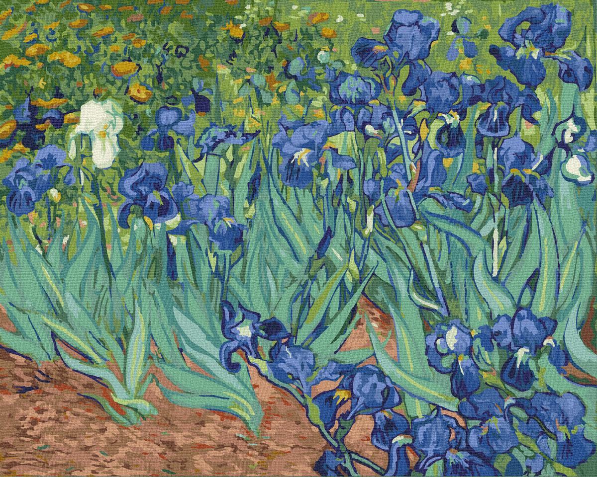 Картина за номерами Brushme Іриси 40х50 см (GX4046)