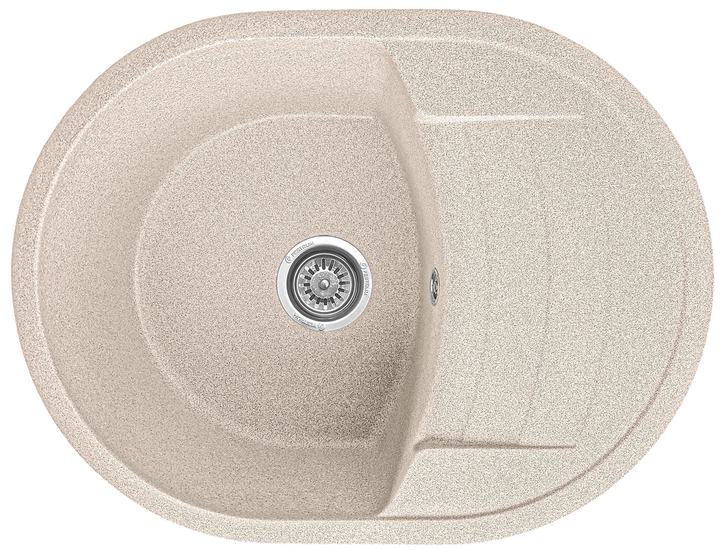 Мойка кухонная Valetti 32N 610x460 мм Бежевая