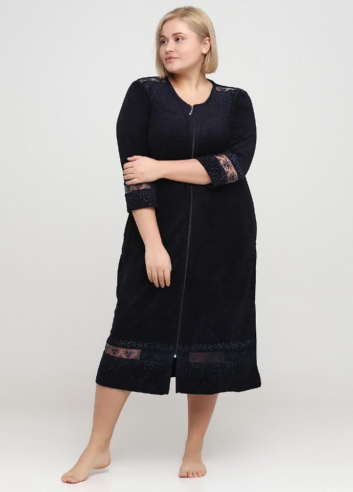 Халат Wild Love 3XL темно-Синий (966)