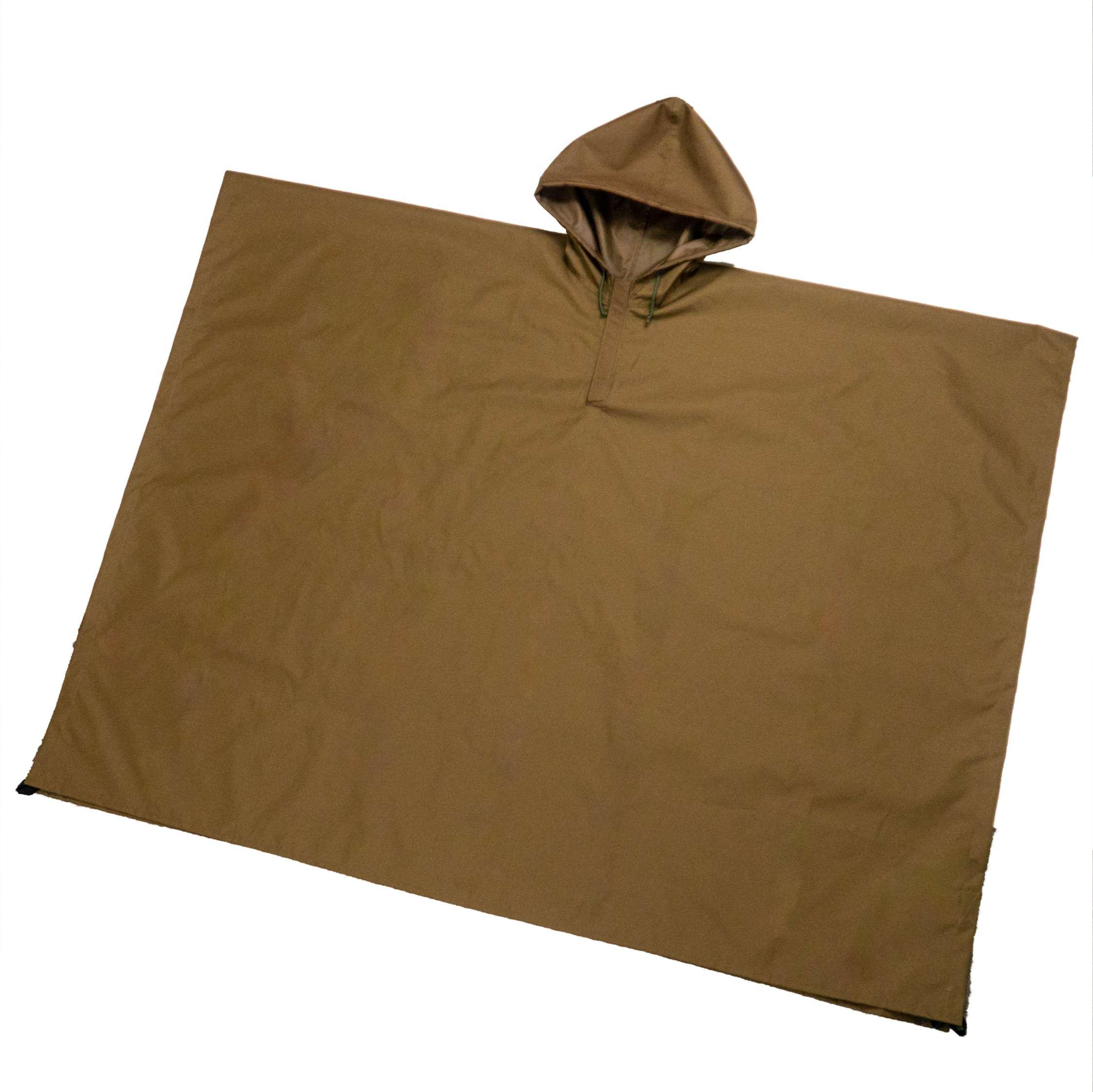 Дождевик-пончо тент универсальный Койот - фото 8