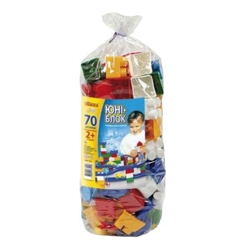 Конструктор UNIKA Юни-блок паяный шарик 70 дет. (0118)