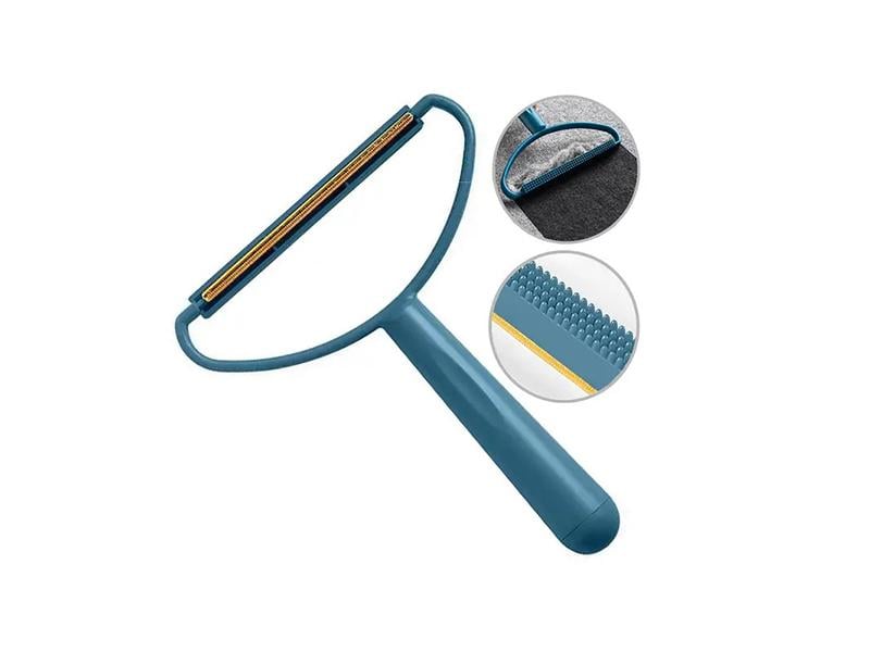 Щетка-скребок для удаления катышков/шерсти и пуха с тканей и мебели дома (R9312) - фото 2 Щетка-скребок для удаления катышков/шерсти и пуха с тканей и мебели дома (R9312) - фото 2