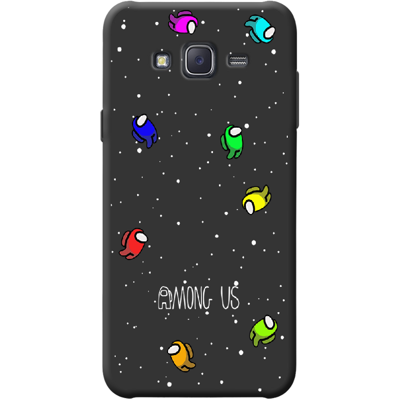 Чохол BoxFace Samsung J500H Galaxy J5 Among Us Invisible Чорний силікон (25242-bk76-41568)