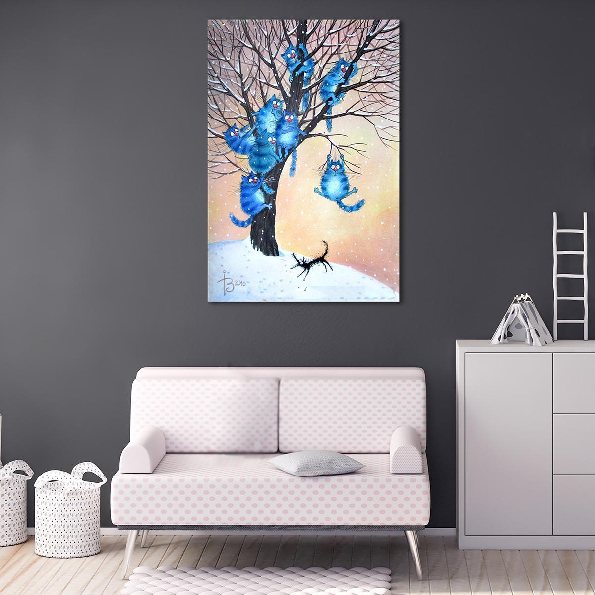 Модульная картина Террор 1 модуль 40х60 см