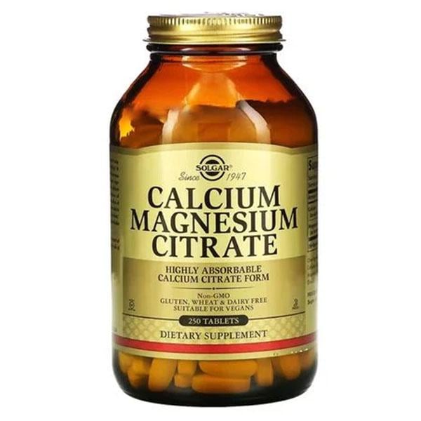 Мультиминеральный комплекс Solgar Calcium Magnesium Citrate 250 табл. (000024710)