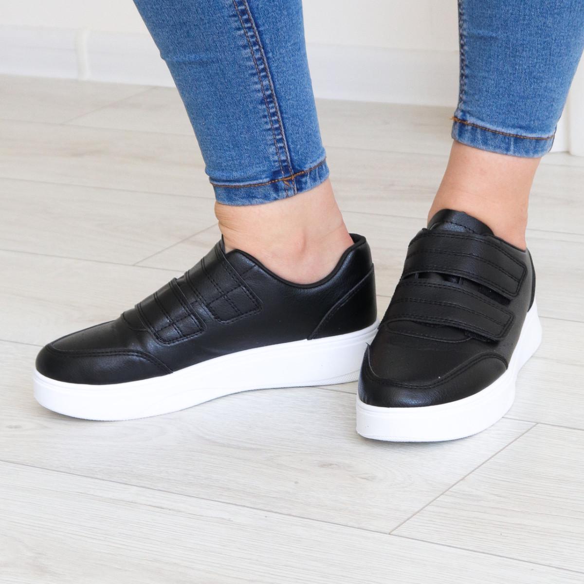 Кроссовки женские Fashion р. 39 24 см Черный (3166)