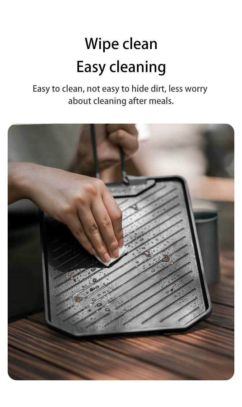 Сковорода для гриля Naturehike с антипригарным покрытием Black (83672) - фото 4 Сковорода для гриля Naturehike с антипригарным покрытием Black (83672) - фото 4