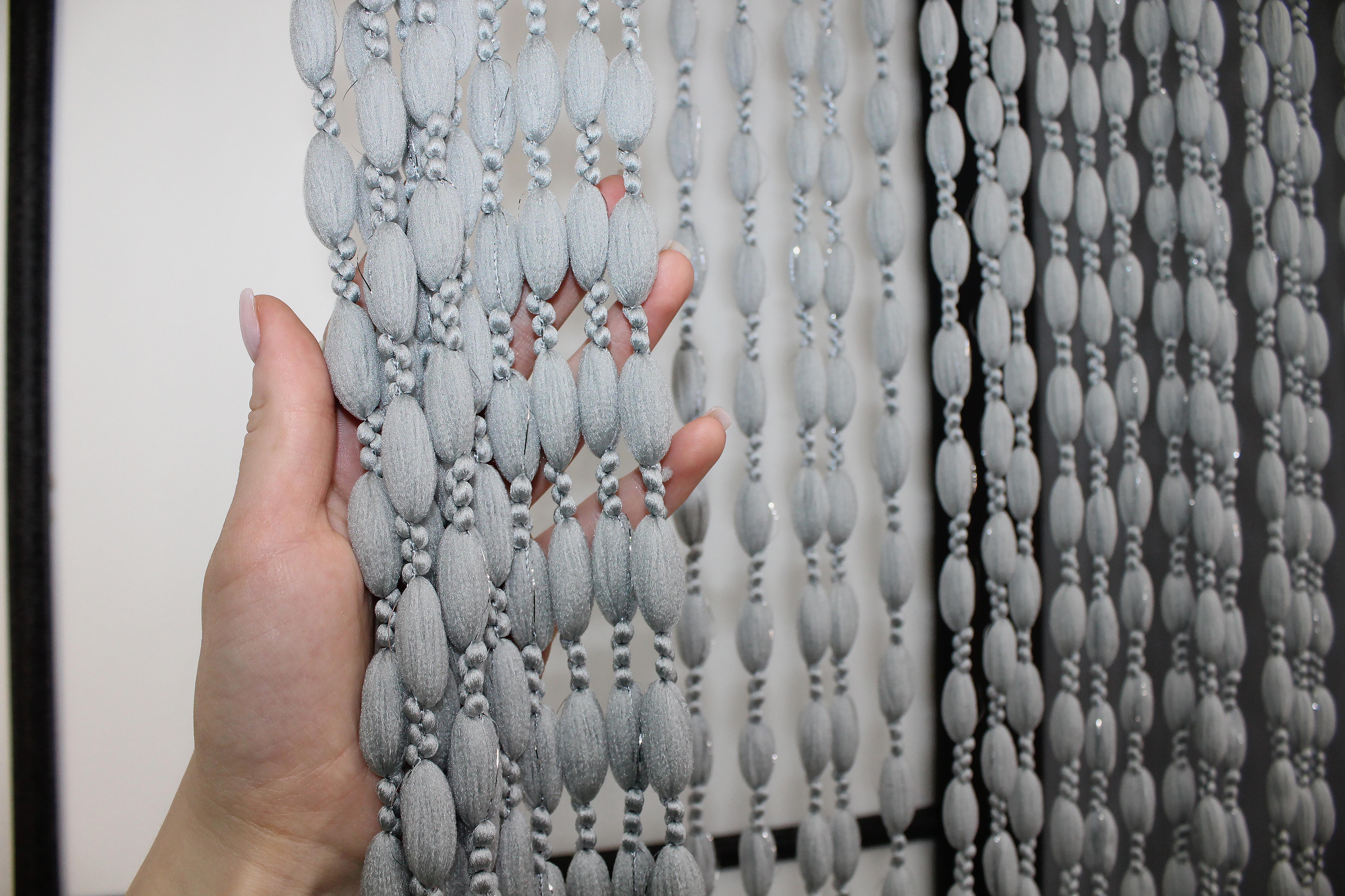 Шторы-нити шинилл с люрексом 300х300 см Серый (61-045) - фото 5 Шторы-нити шинилл с люрексом 300х300 см Серый (61-045) - фото 5