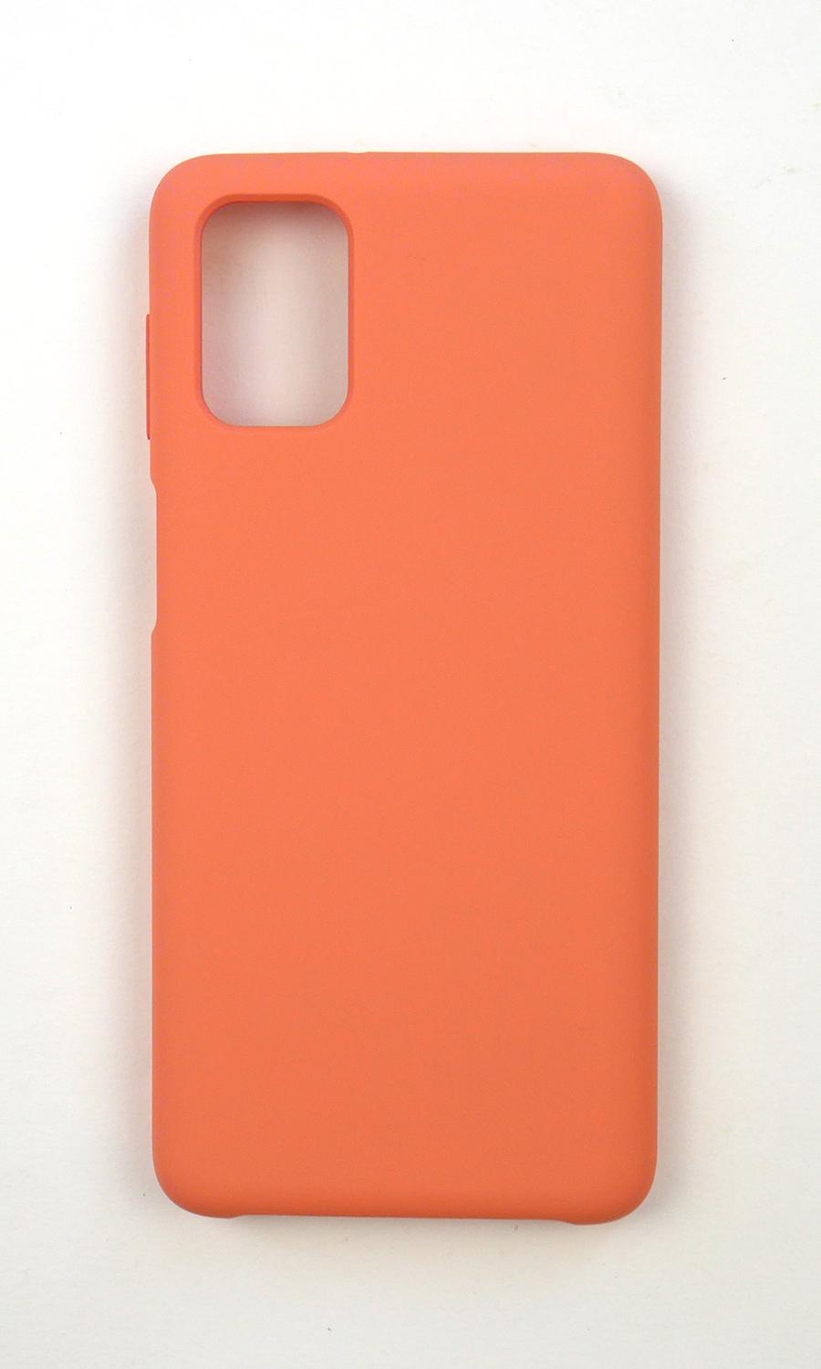 Чехол Jelly Silicone Case Samsung M31S Peach Pink (35)