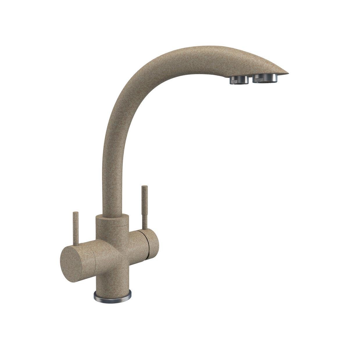 Смеситель Platinum 8203 HDF с функцией фильтра Белый (000032482) Смеситель Platinum 8203 HDF с функцией фильтра Белый (000032482)