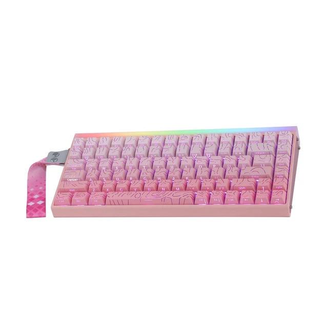 ᐉ Клавиатура игровая Aula Hero 84 не магнитная проводная с RGB