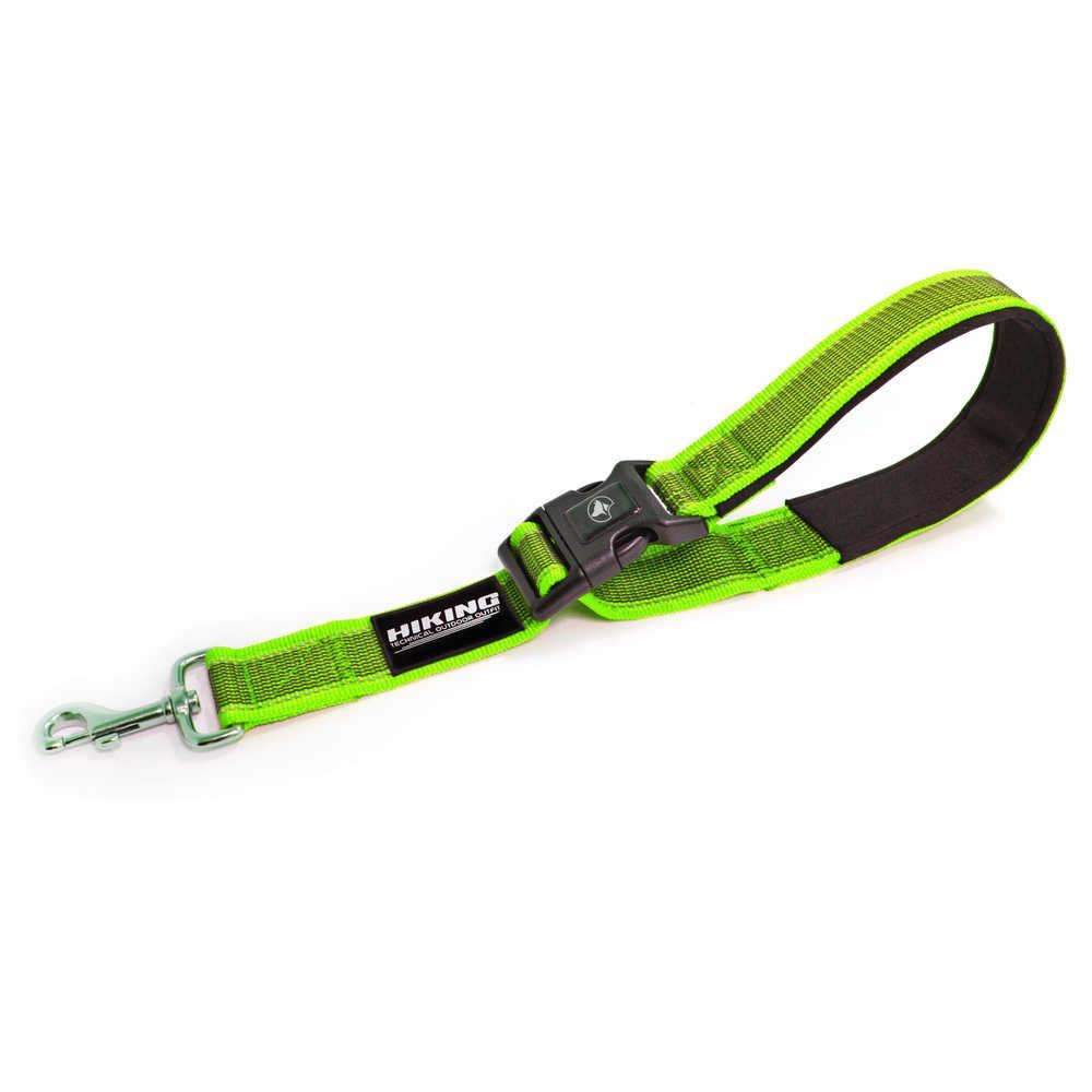 Поводок для собак Croci Hiking Antishock 38-50х4 см Зеленый