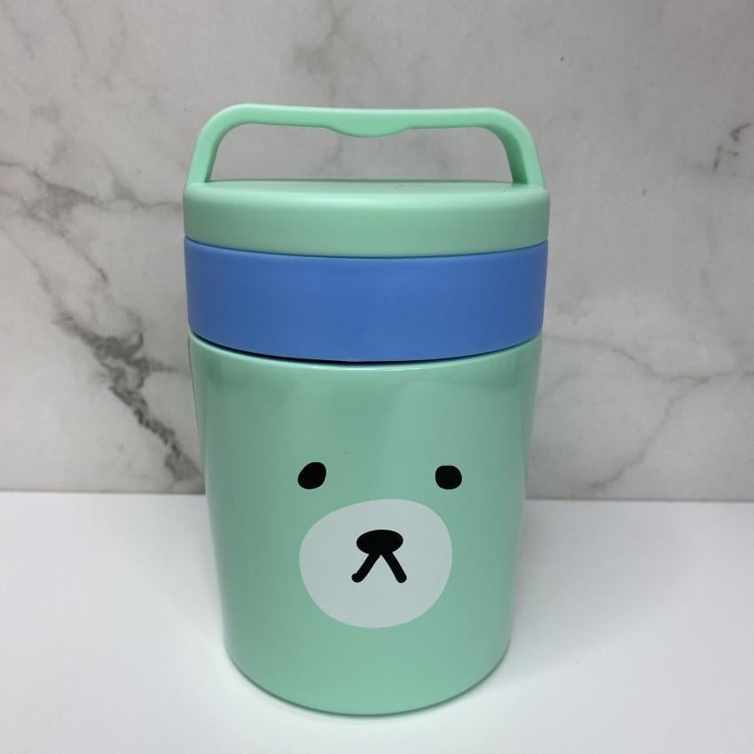 Термос харчовий дитячий A-PLUS 1665 нержавіюча сталь з пластиковою ложкою 350 мл Бірюзовий (1991343529) - фото 3 Термос харчовий дитячий A-PLUS 1665 нержавіюча сталь з пластиковою ложкою 350 мл Бірюзовий (1991343529) - фото 3