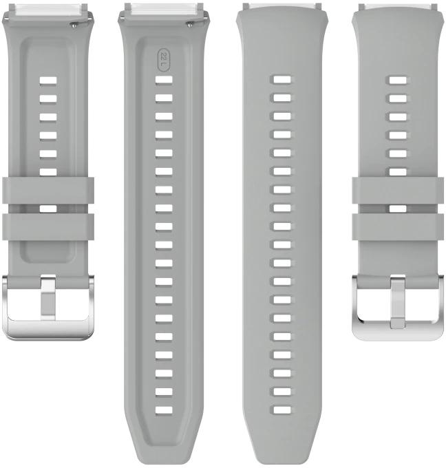 Ремешок Jsota для Huawei Watch GT2e 46 мм Grey (22066-33) - фото 4 Ремешок Jsota для Huawei Watch GT2e 46 мм Grey (22066-33) - фото 4