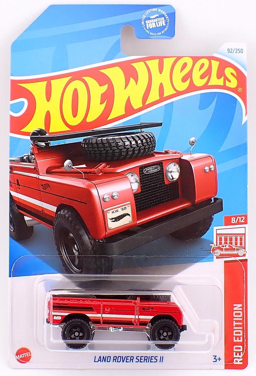 Іграшкова машинка Hot Wheels Land Rover Series II 2024 Red Edition №092 Target Exclusive (HTF80)