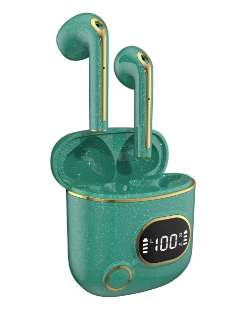 Наушники-Bluetooth беспроводные TWS X25 Green для телефона Зеленый (3163952207)
