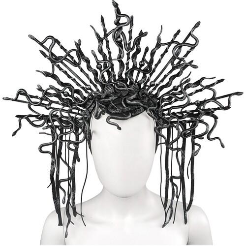 Обруч Медуза Горгона SETA Decor 21-601BLK-SL