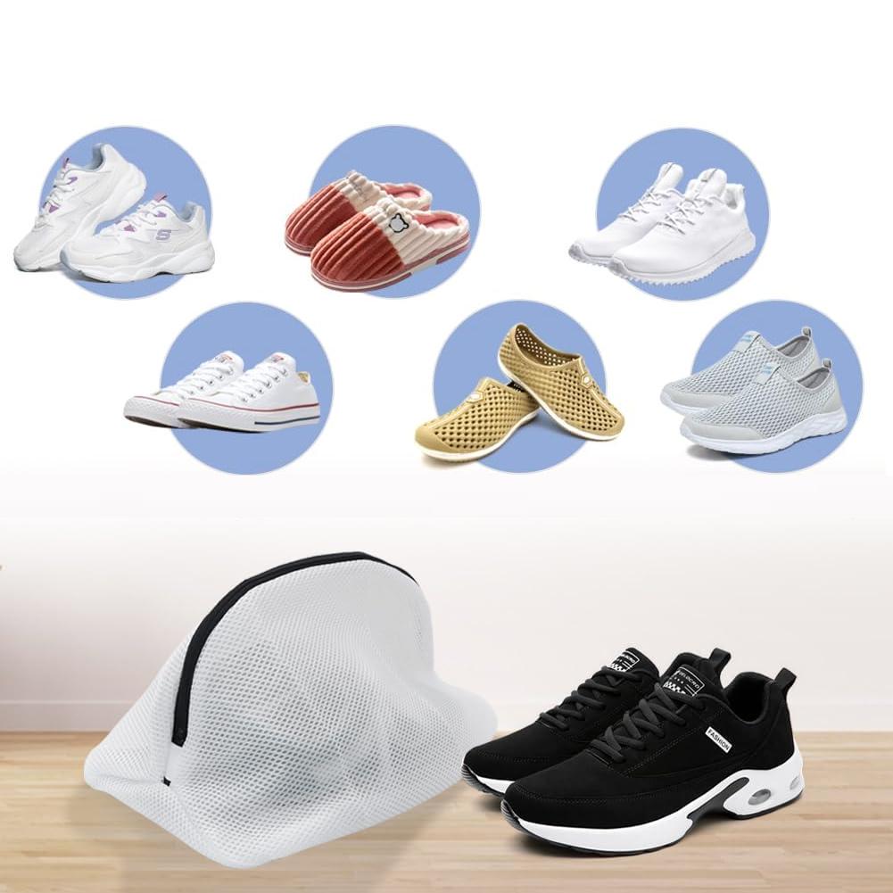 Мішок для прання взуття та делікатних тканин на блискавці 40x24 см Білий (2743174737) - фото 3 Мішок для прання взуття та делікатних тканин на блискавці 40x24 см Білий (2743174737) - фото 3