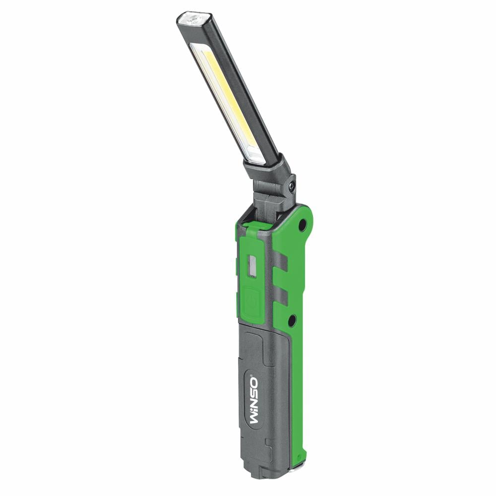 Фонарь портативный WINSO 400Lm 5W COB+3W 2000 mAh Белый (752400)