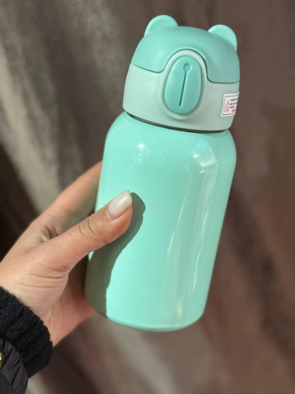 Термос дитячий Stenson MT-4930 з трубочкою нержавіюча сталь 500 мл Зелений (2781782537) - фото 3 Термос дитячий Stenson MT-4930 з трубочкою нержавіюча сталь 500 мл Зелений (2781782537) - фото 3