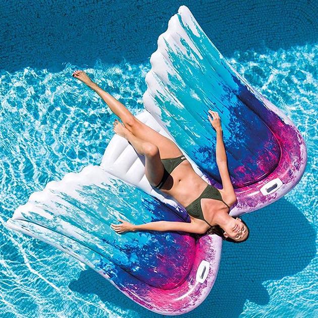 Плит дувной Intex ангельские крылья 251x160 см (58786) - фото 4 Плит дувной Intex ангельские крылья 251x160 см (58786) - фото 4