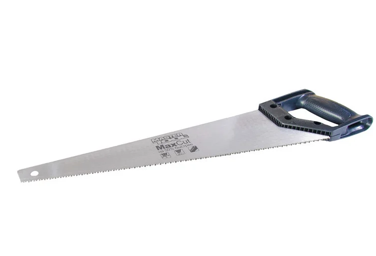Ножовка столярная MasterTool 7TPI MAX CUT каленый зуб 3-D заточка полированная 450 мм (14-1945) Ножовка столярная MasterTool 7TPI MAX CUT каленый зуб 3-D заточка полированная 450 мм (14-1945)