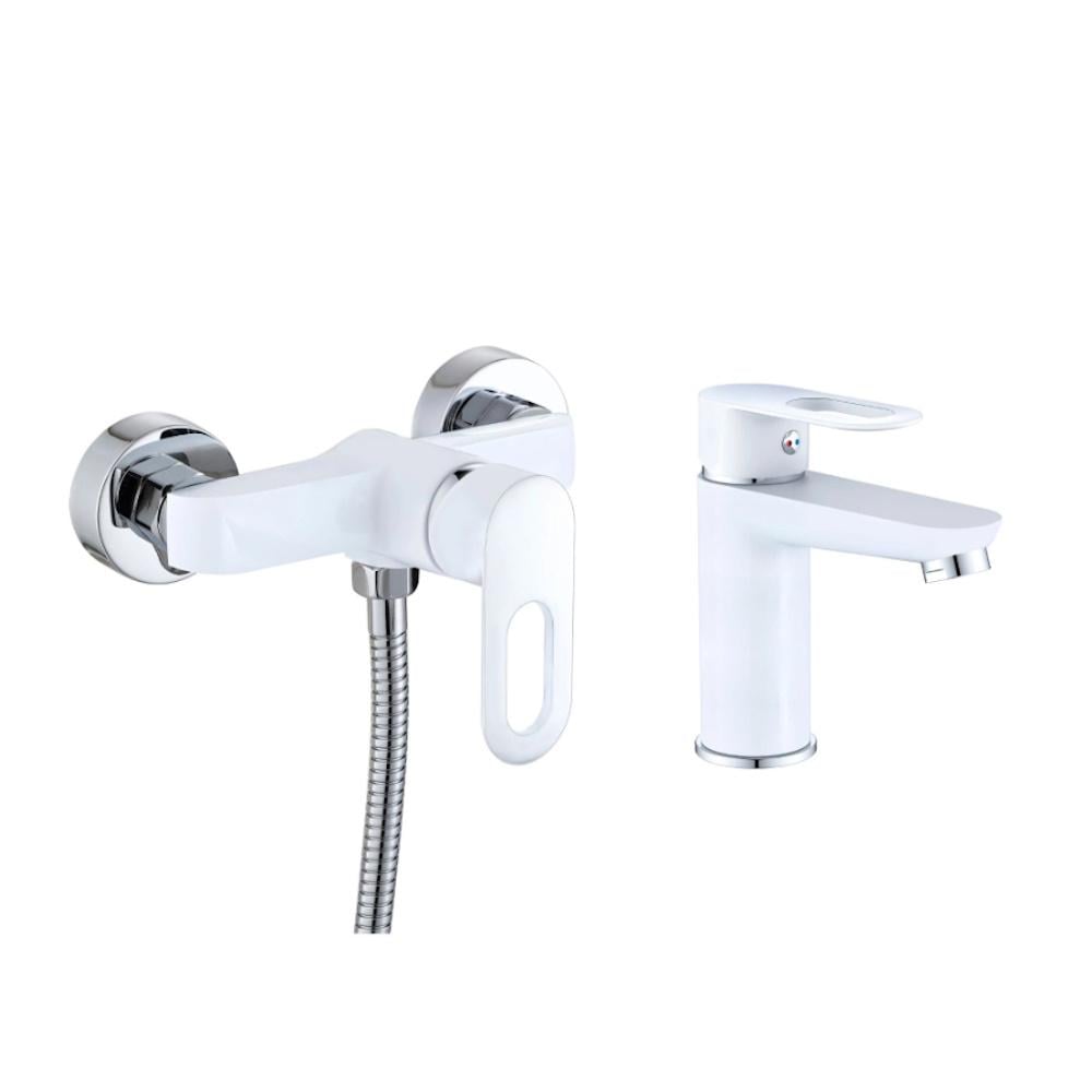 Набір змішувачів для ванни Lidz Latwa 001/Latwa 010 White (FRRS00052485)