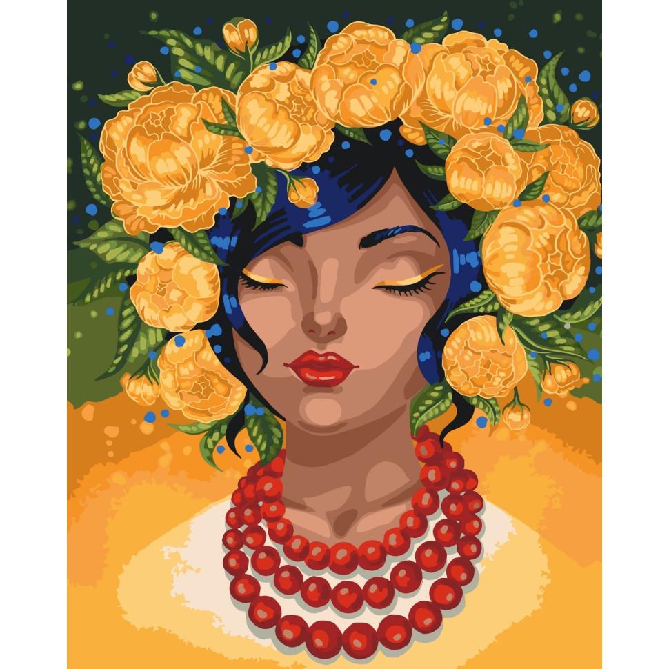 Картина по номерам ART CRAFT Цветочный покой 40x50 см Разноцветный (PM-194-K-30)