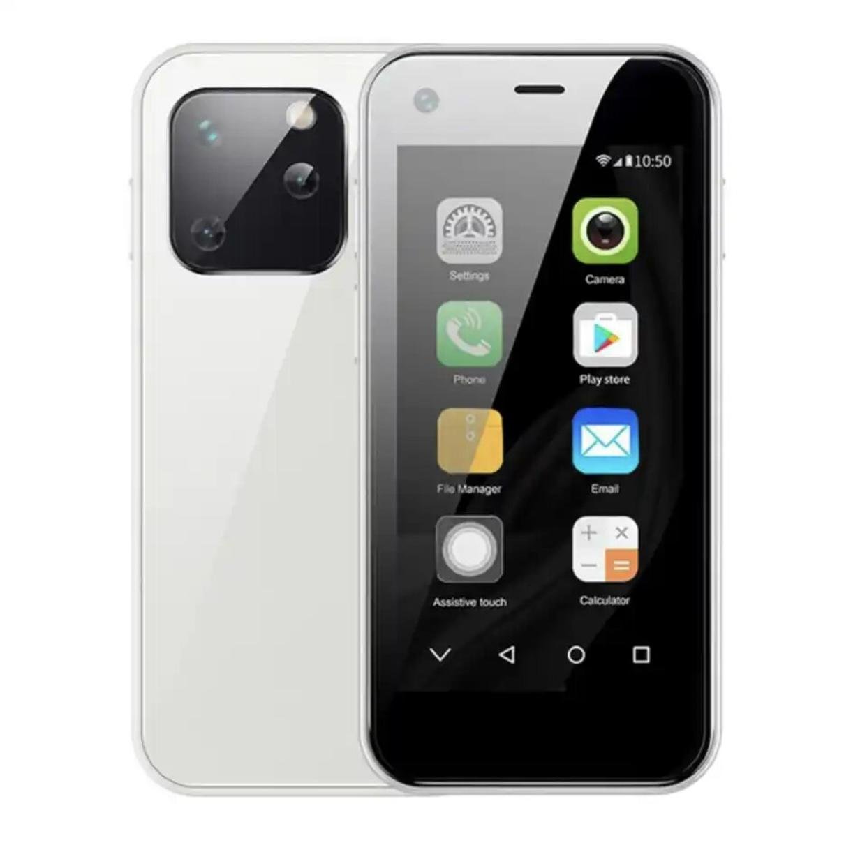 Смартфон мобильный сенсорный Soyes XS 13 маленький Белый